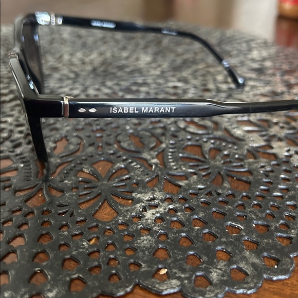 Isabel Marant Sleek Black Cat Eye Sunglasses - Picture 3 of 6